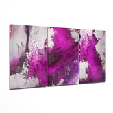 Fuchsia Glass Mega Wall Art.